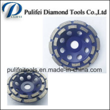 Roda de copo baixa de aço de moedura do diamante para o segmento do turbocompressor do metal